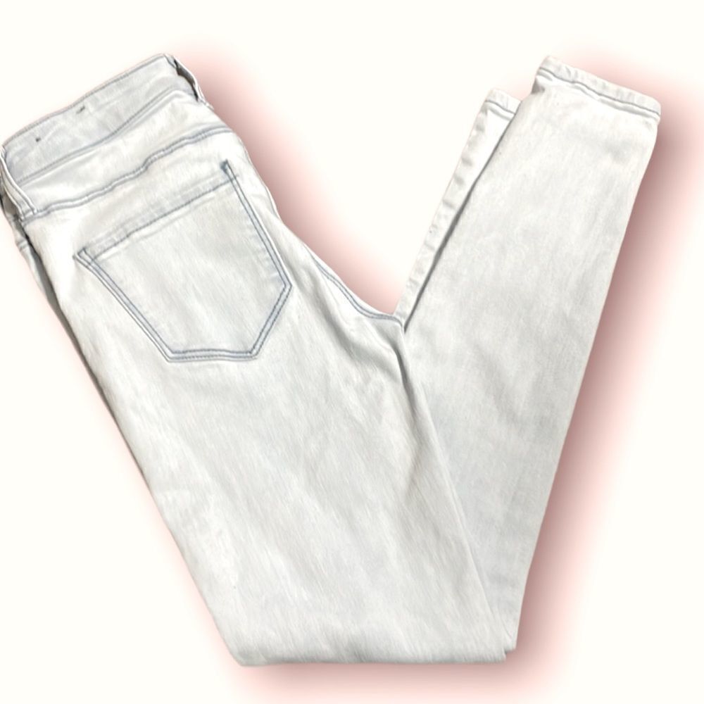 Liverpool The Ankle Skinny Midrise Jeans Size 0 Color Idllwild Bleach - Picture 6 of 6